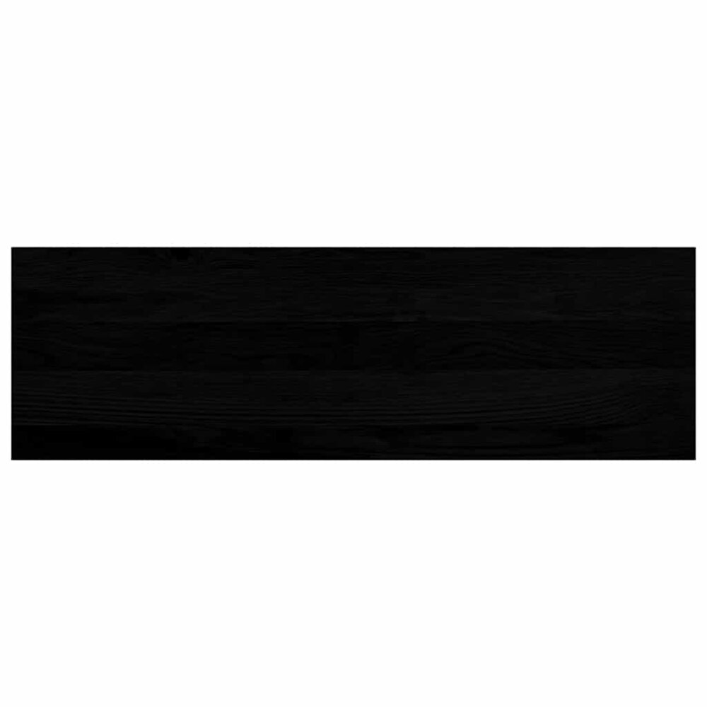 Vensterbanken 2 st 80x30x2 cm massief eikenhout donkerbruin