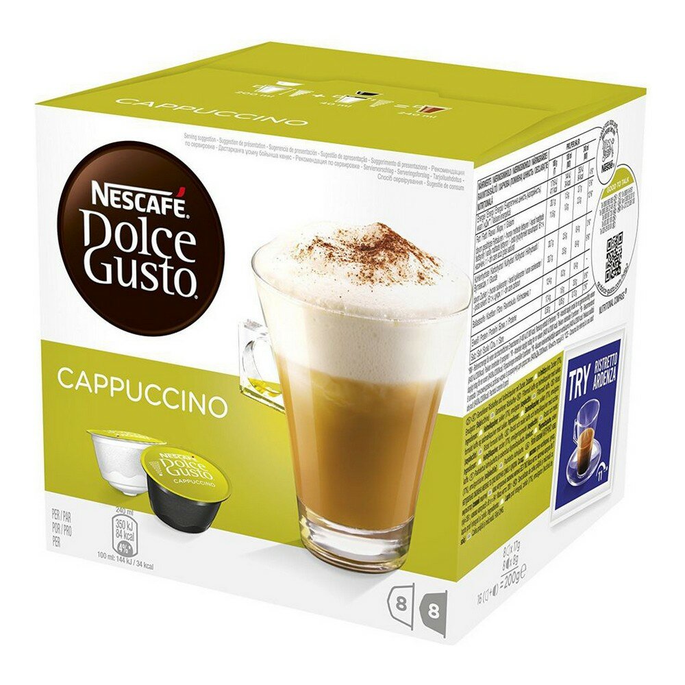 Nescaf&eacute; Dolce Gusto Koffiecapsules Nescaf&eacute; Dolce Gusto Cappuccino (8 Uds)