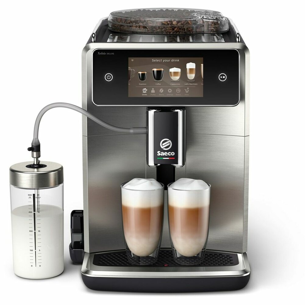 Saeco Superautomatisch Koffiezetapparaat Saeco Sm8785 Zwart Metaal Metaal Ja 15 Bar 1,7 L