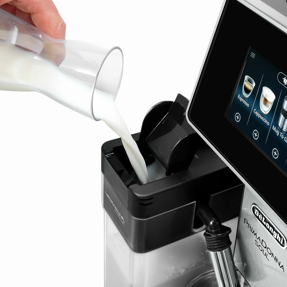 Delonghi Superautomatisch Koffiezetapparaat Delonghi Ecam 610.75.Mb Primadonna Soul Zwart 1450 W 2,2 L