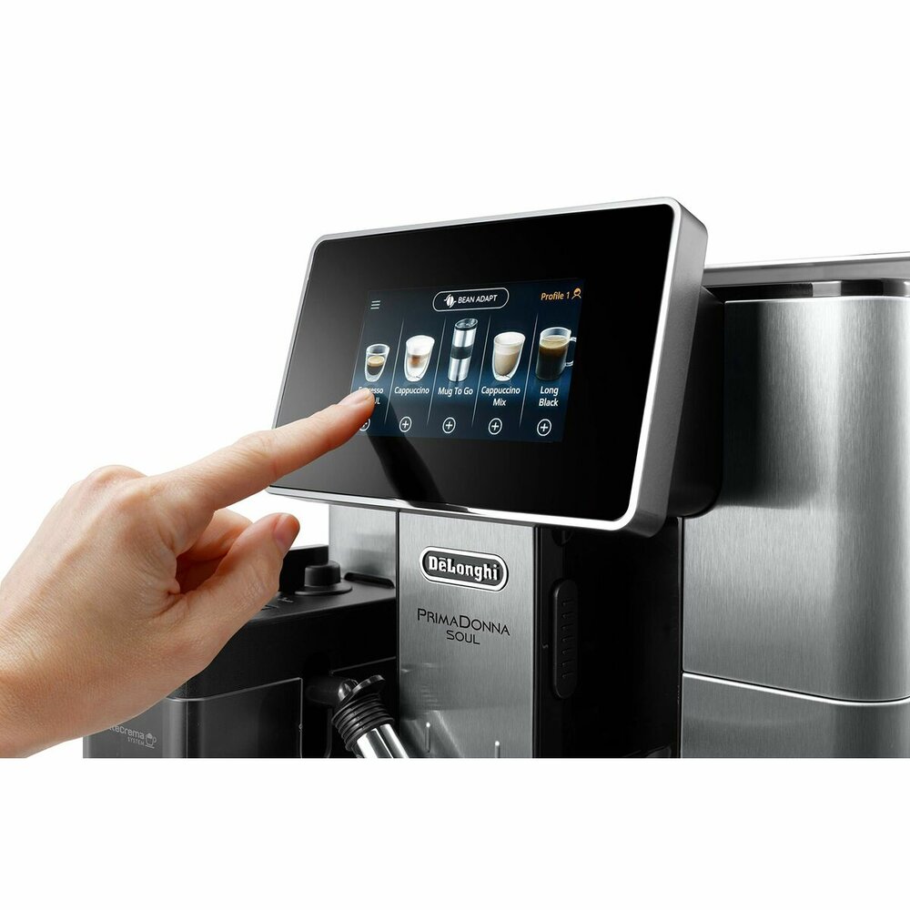 Delonghi Superautomatisch Koffiezetapparaat Delonghi Ecam 610.75.Mb Primadonna Soul Zwart 1450 W 2,2 L