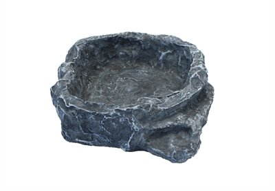 Komodo Voerbak Terraced Grijs 19X18X6 CM