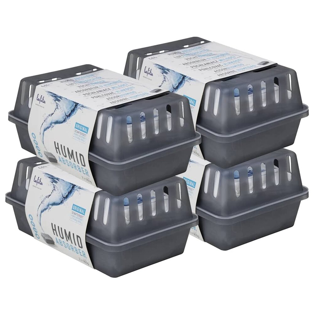 Luchtontvochtigers met navulzakjes 4 st 900 g