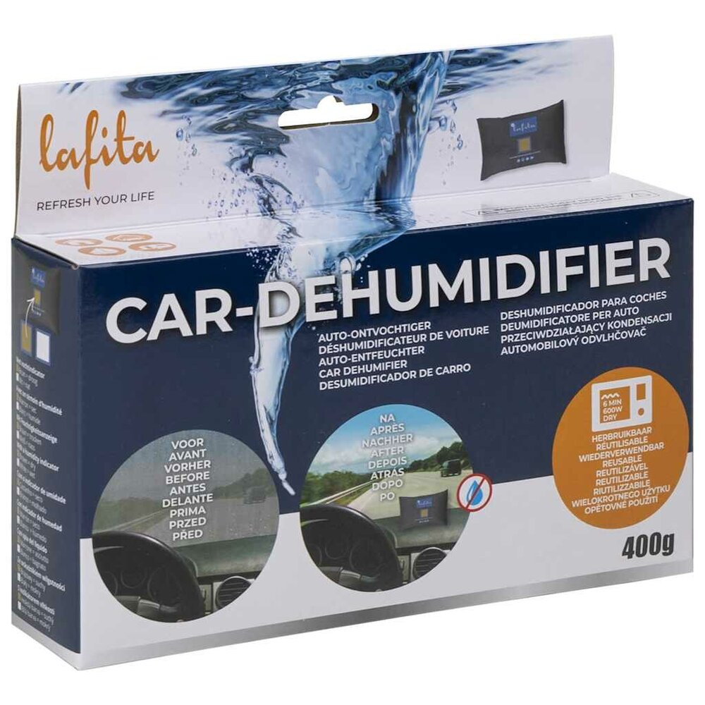 Luchtontvochtigers voor in de auto Herbruikbaar 2 st 400 g
