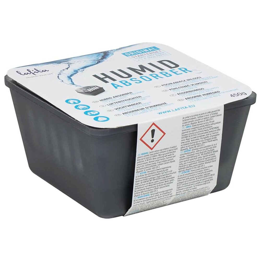 Luchtontvochtigers met navulzakjes 4 st 450 g