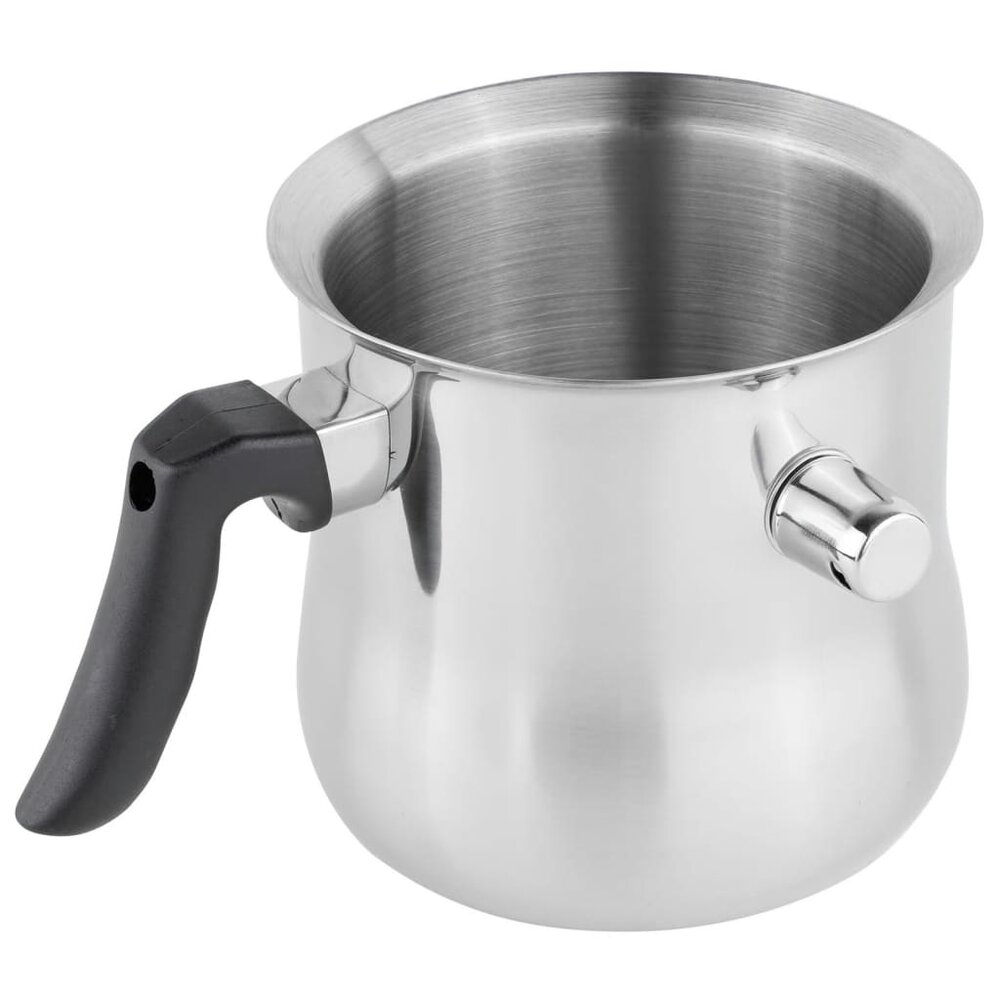 Melkpot dubbelwandig 1,2 L roestvrij staal