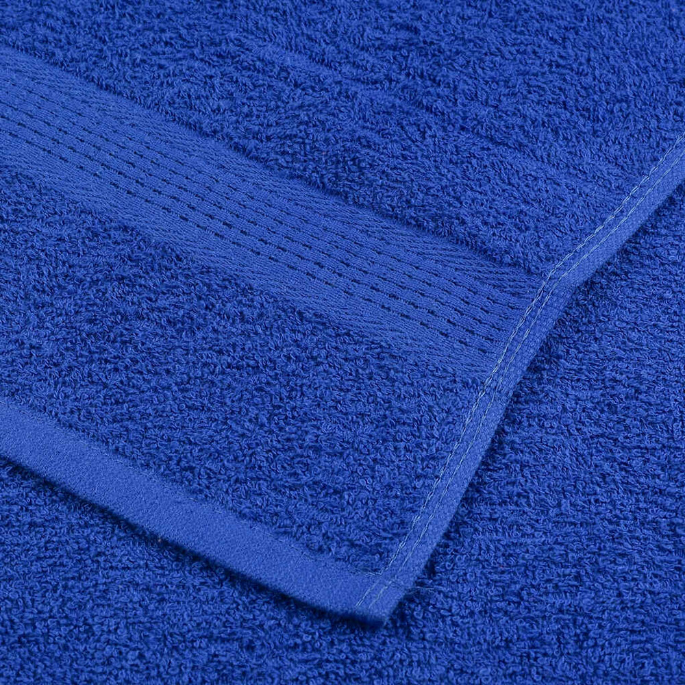 8-delige Handdoekenset 360 g/m&sup2; 100% katoen blauw