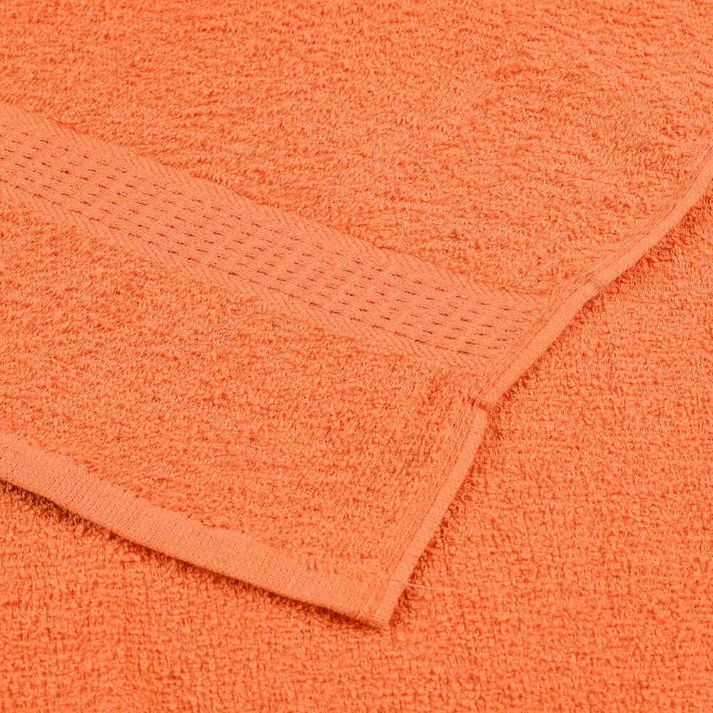 12-delige Handdoekenset 360 g/m&sup2; 100% katoen oranje