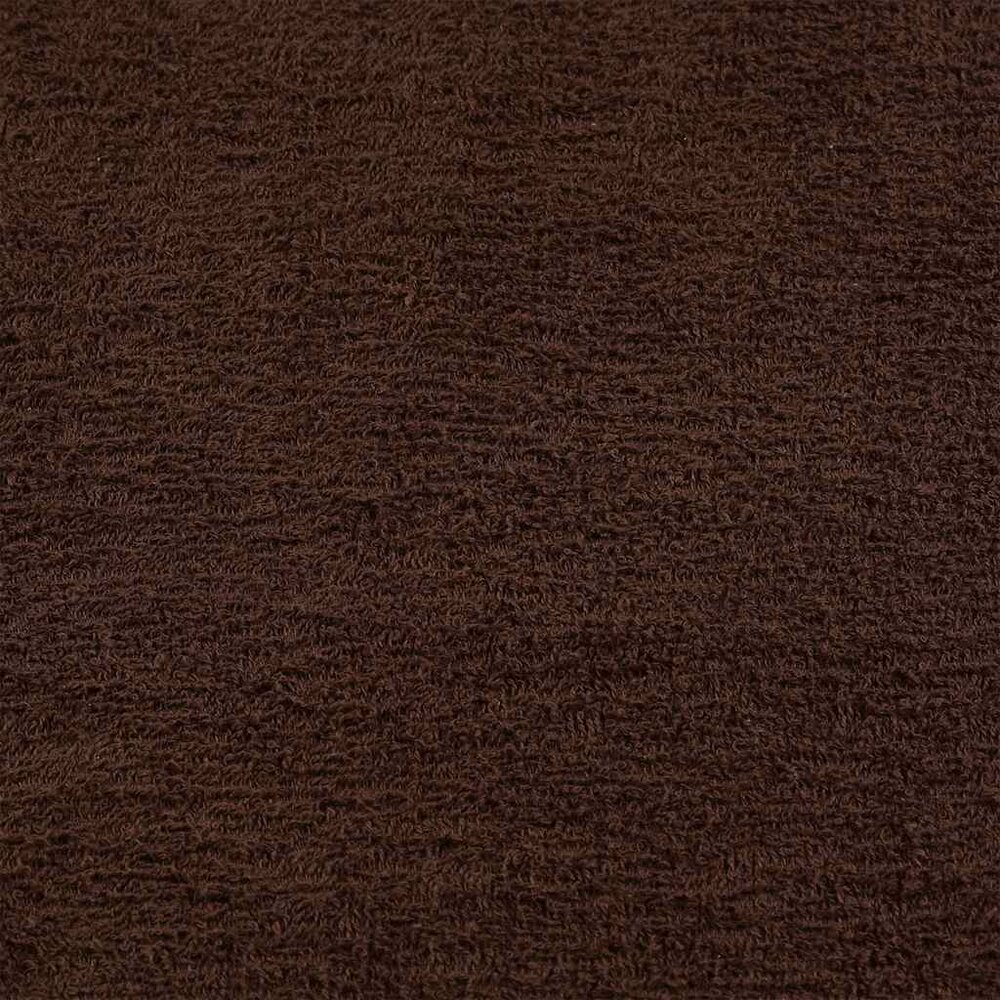 6-delige Handdoekenset 360 g/m&sup2; 100% katoen bruin
