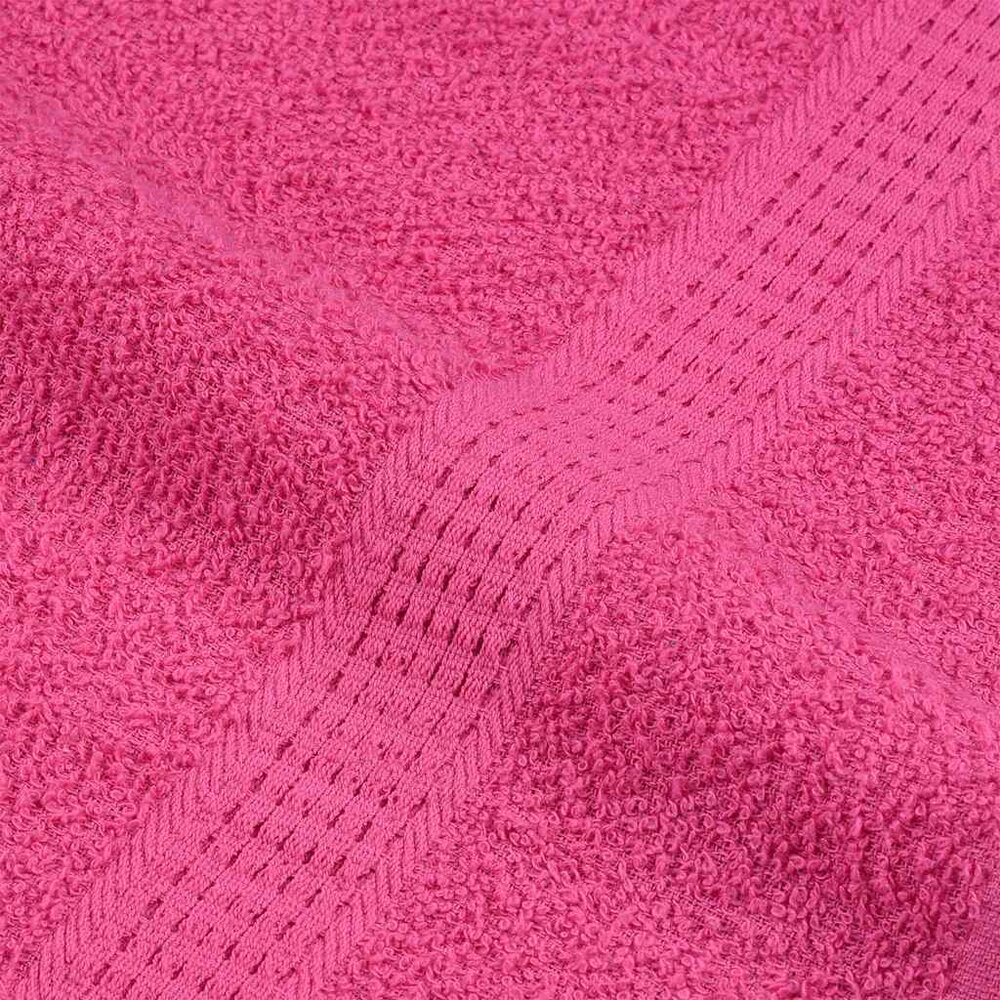 12-delige Handdoekenset 360 g/m&sup2; 100% katoen roze