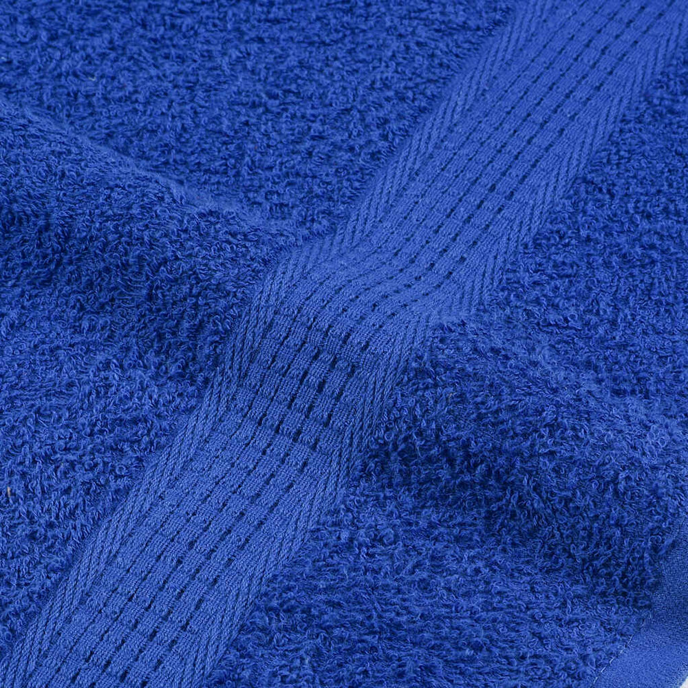 6-delige Handdoekenset 360 g/m&sup2; 100% katoen blauw