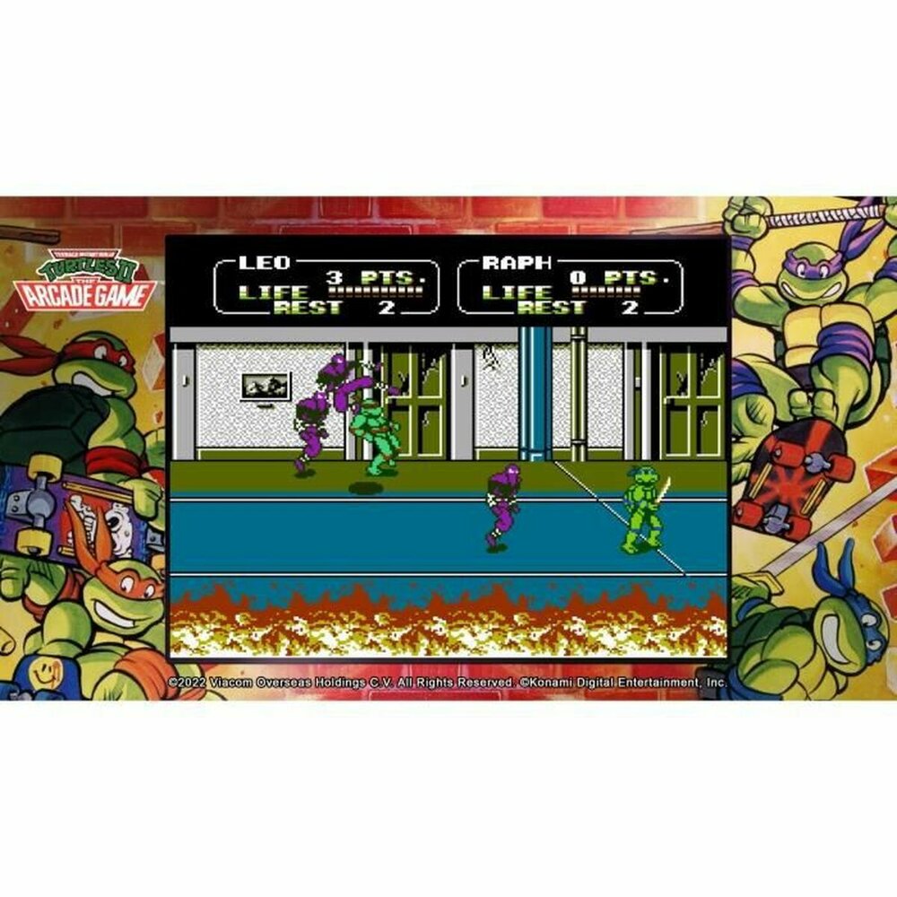 Playstation 5-Videogame Just For Games Teenage Mutant Ninja Turtles The Cowabunga Collection
