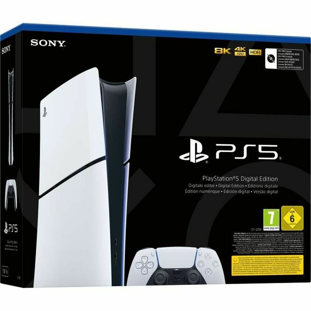 Sony Playstation 5 Sony Chasis D Digital 1 Tb Ssd 16 Gb Ram