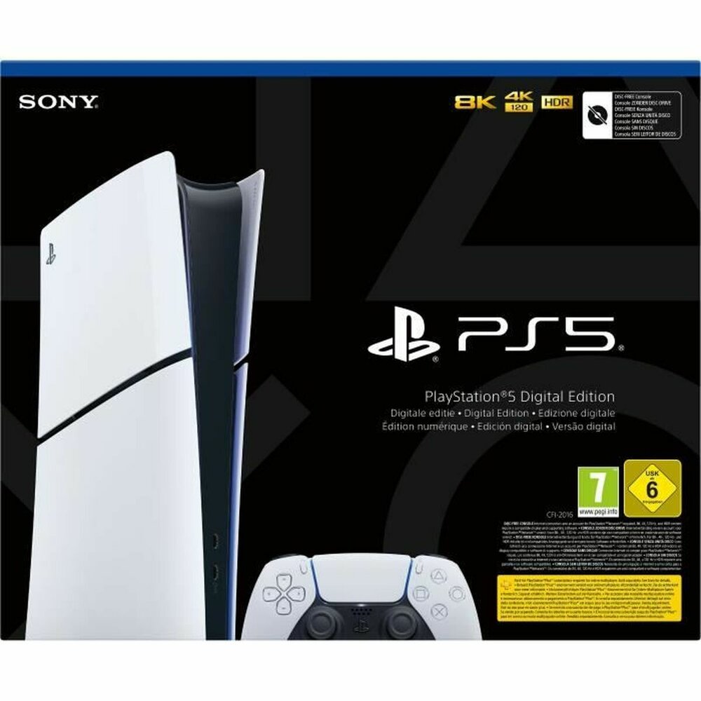 Sony Playstation 5 Sony Chasis D Digital 1 Tb Ssd 16 Gb Ram