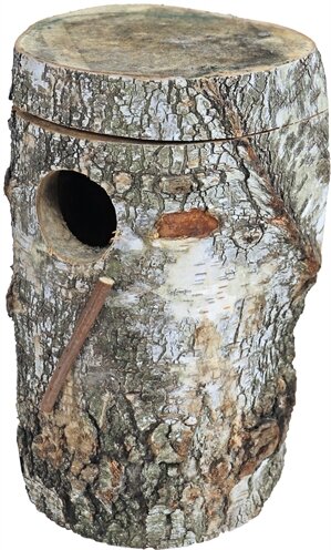 Merkloos Broedblok Berkenhout Valkparkiet 22X21X32 CM
