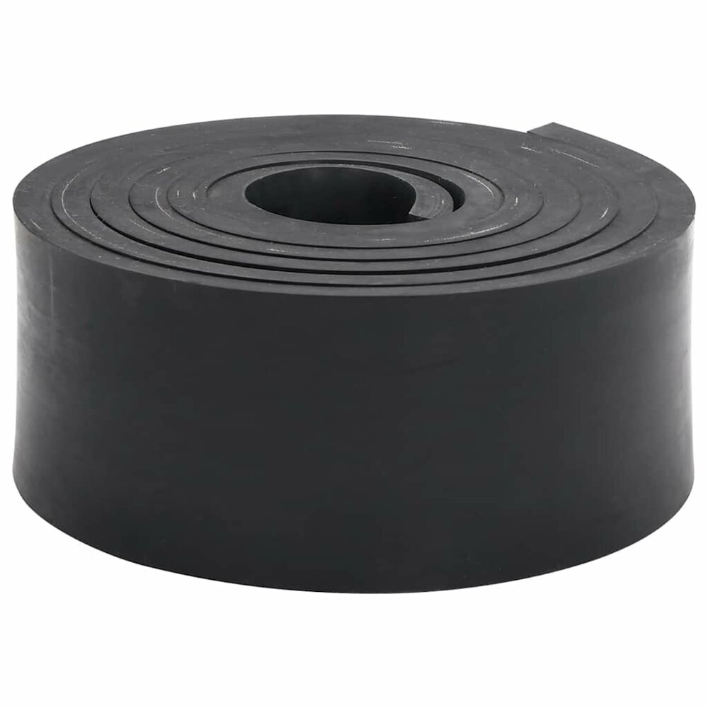 Rubberen rand voor sneeuwploeg 250x8x1 cm zwart