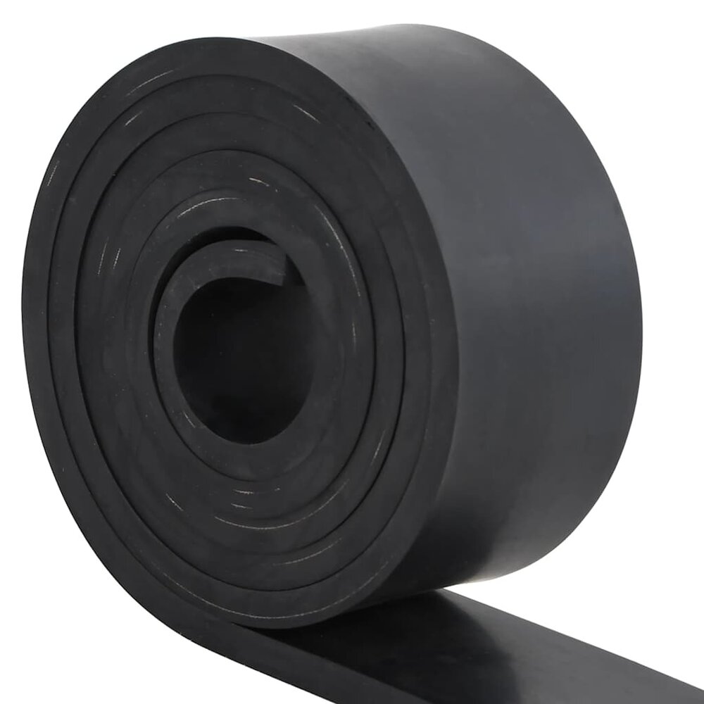 Rubberen rand voor sneeuwploeg 250x8x1 cm zwart