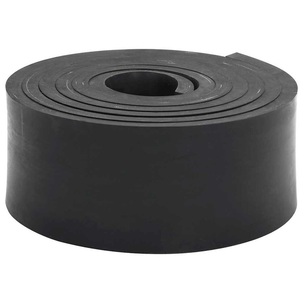 Rubberen rand voor sneeuwploeg 300x10x1 cm zwart
