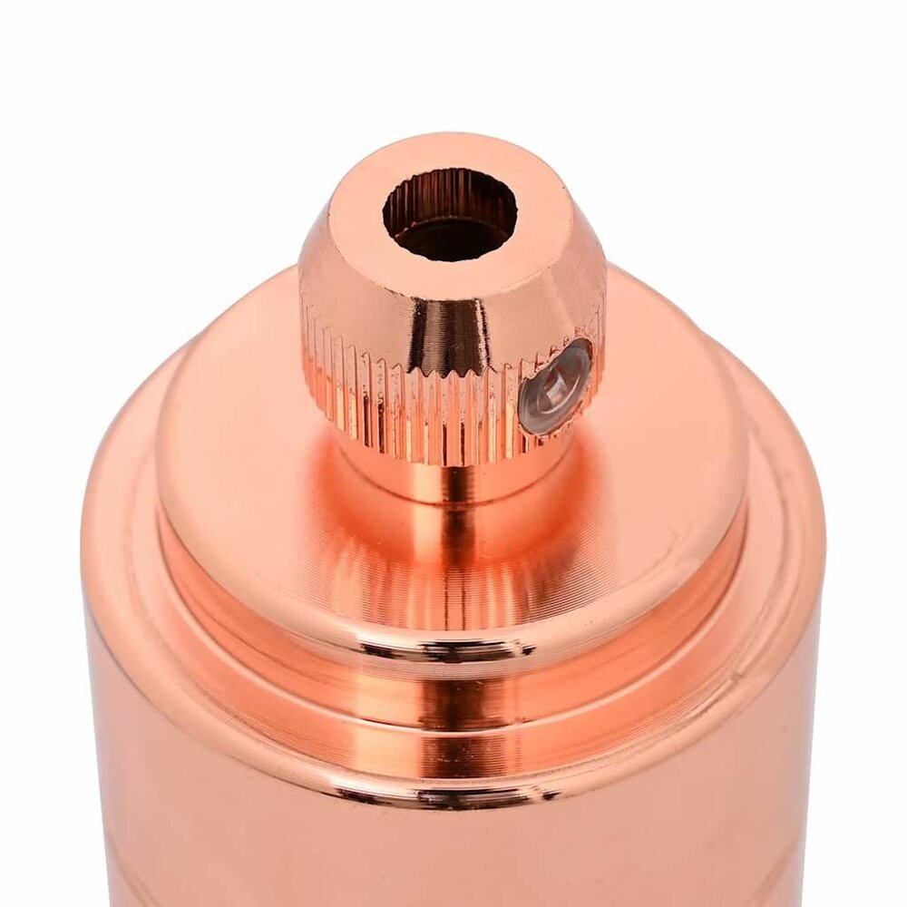 Lamphouders 2 st ros&eacute;goud E27