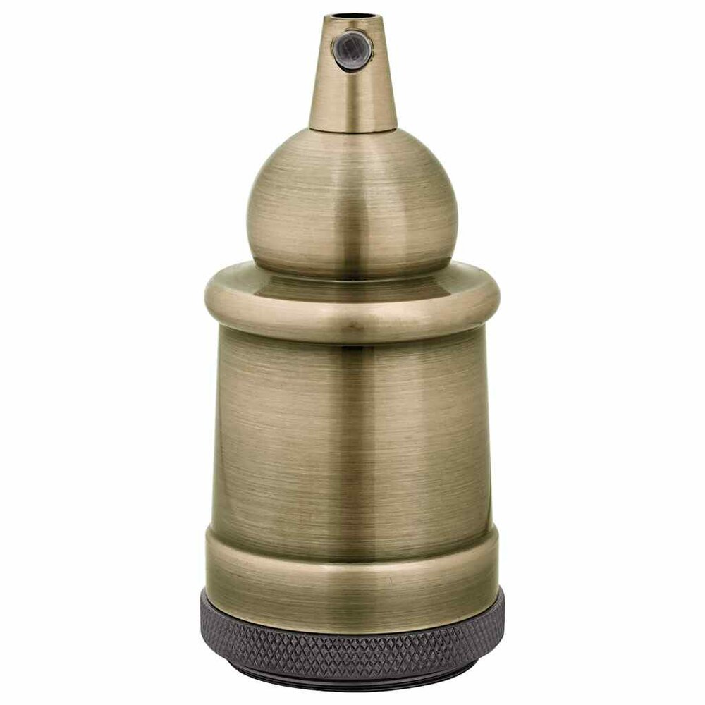 Lamphouders 2 st brons E27