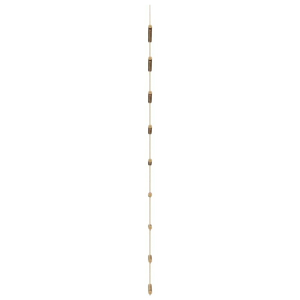 Wanddecoratie laddervormig 50x150 cm naturel tak