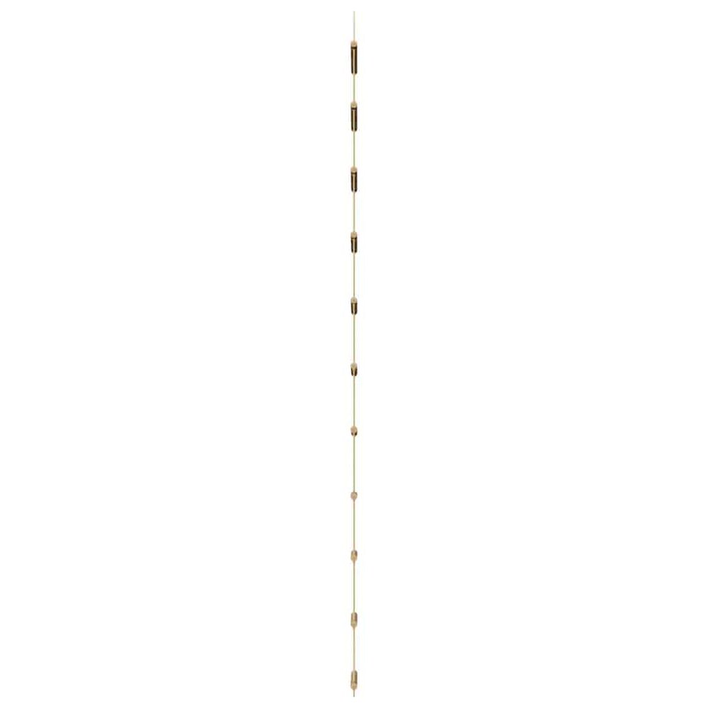 Wanddecoratie laddervormig 50x200 cm naturel tak