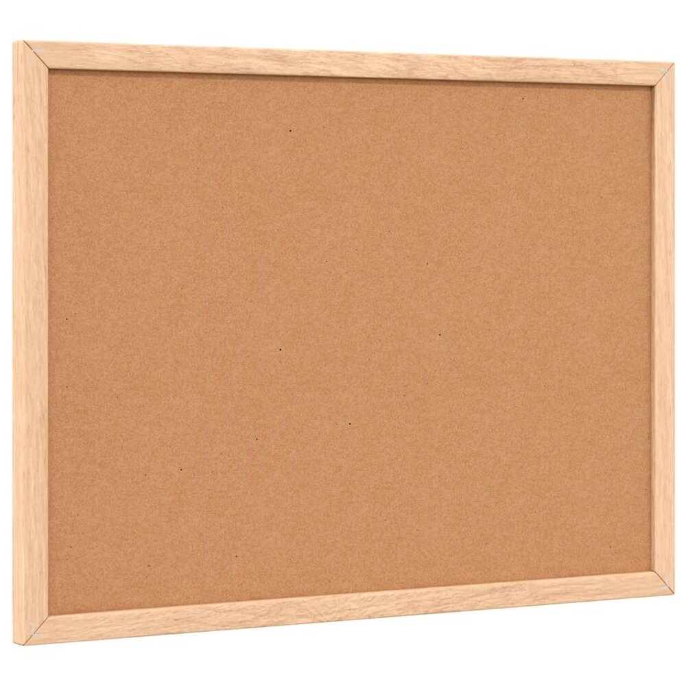 Magnetisch whiteboard met massief grenenhouten frame 40x30 cm