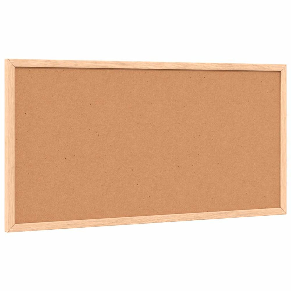 Magnetisch whiteboard met massief grenenhouten frame 60x30 cm