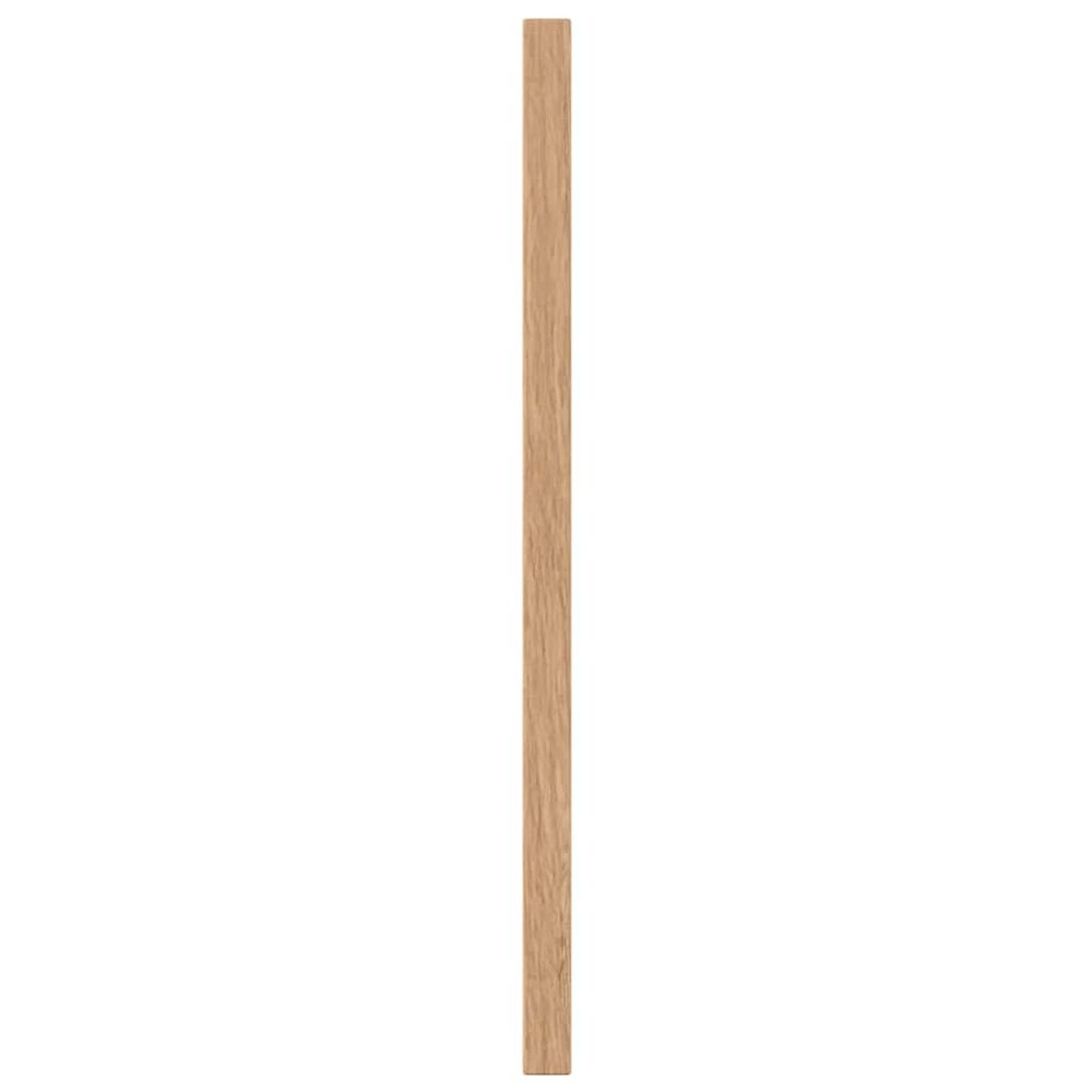 Krijtbord met massief grenenhouten frame 60x30 cm zwart