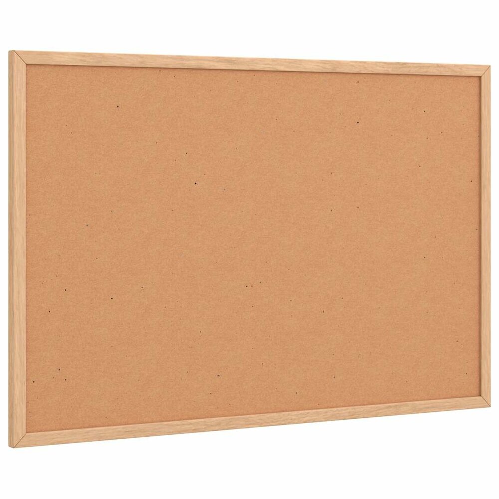 Kurkbord met massief grenenhouten frame 60x40 cm
