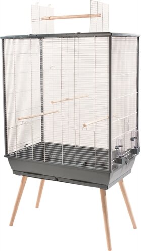 Zolux Vogelkooi Neo Jili Xl Grijs 81X48X132CM