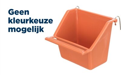 Trixie Hangbakje Met Draadbeugels Kunststof Assorti 8X7 CM 130 ML 12 ST