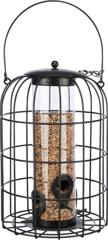 Trixie Voerdispenser Met Gaasbescherming Zwart 26X17X17 CM