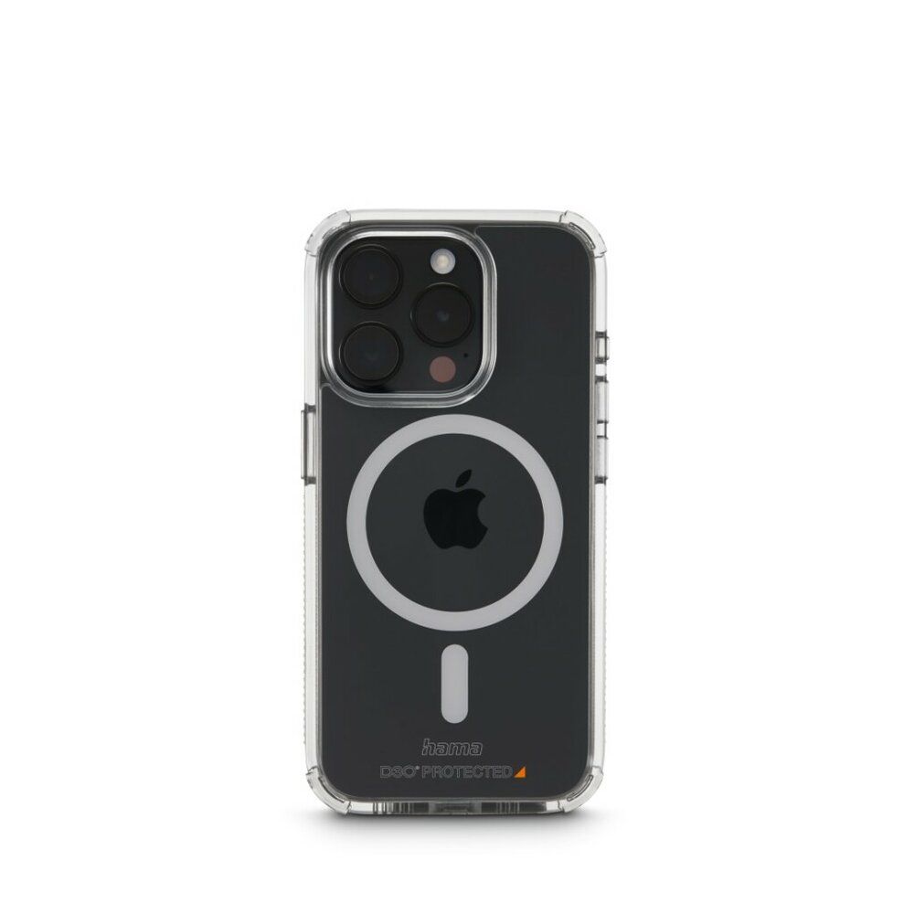 Hama Magcase Extreme Protect Voor Apple Iphone 15 Pro Transparant