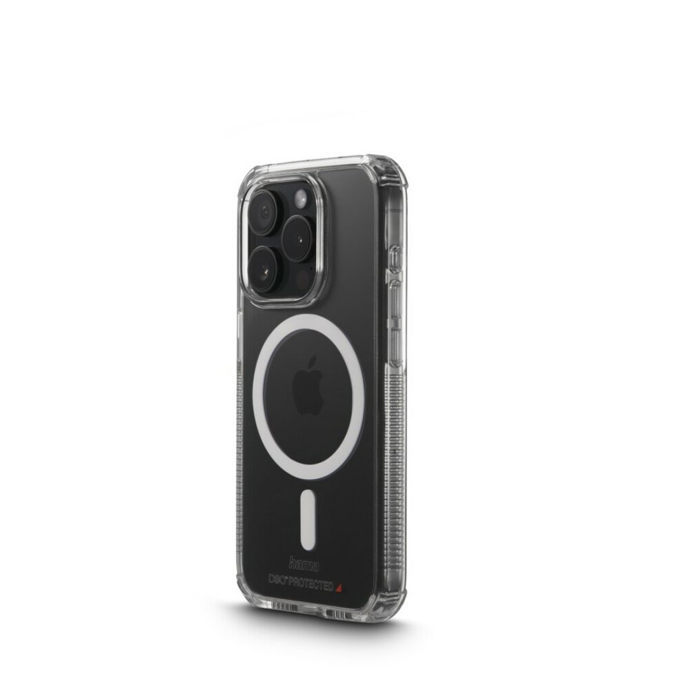 Hama Magcase Extreme Protect Voor Apple Iphone 15 Pro Transparant