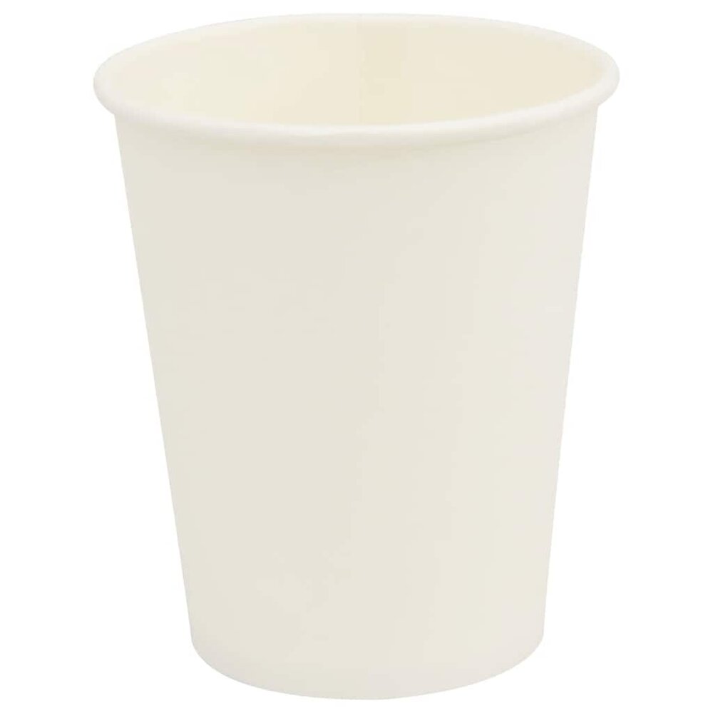 Papieren koffiekopjes met deksel 1000 st 8oz 200 ml