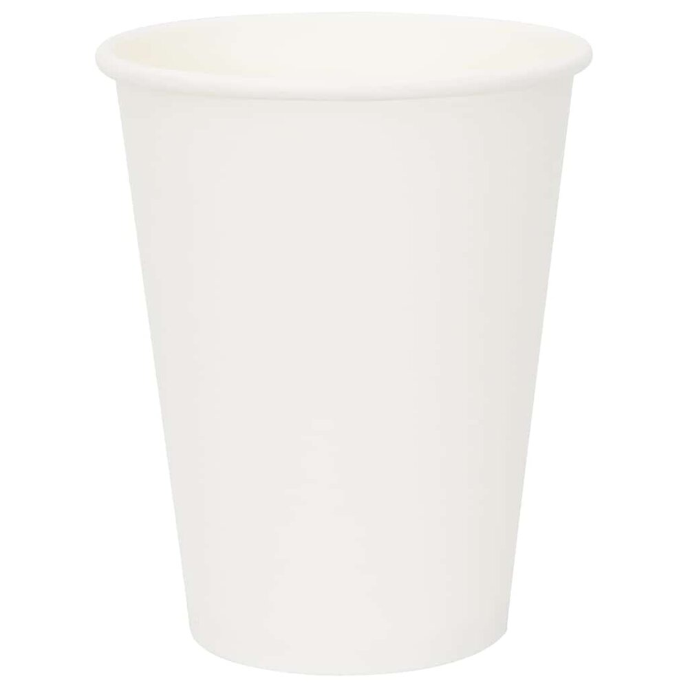 Papieren koffiekopjes 1000 st 12oz 300 ml wit