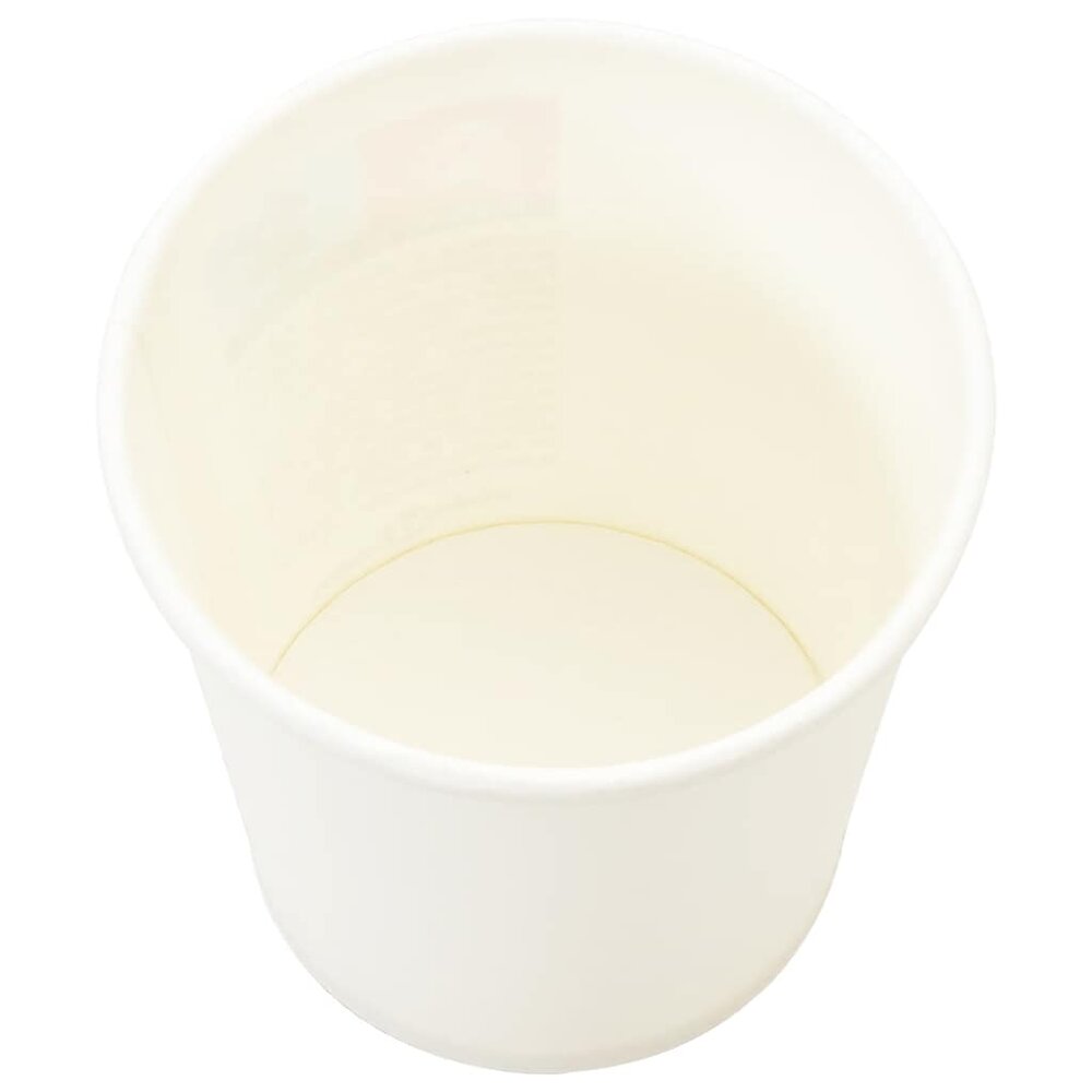 Papieren koffiekopjes 1000 st 4oz 100 ml wit