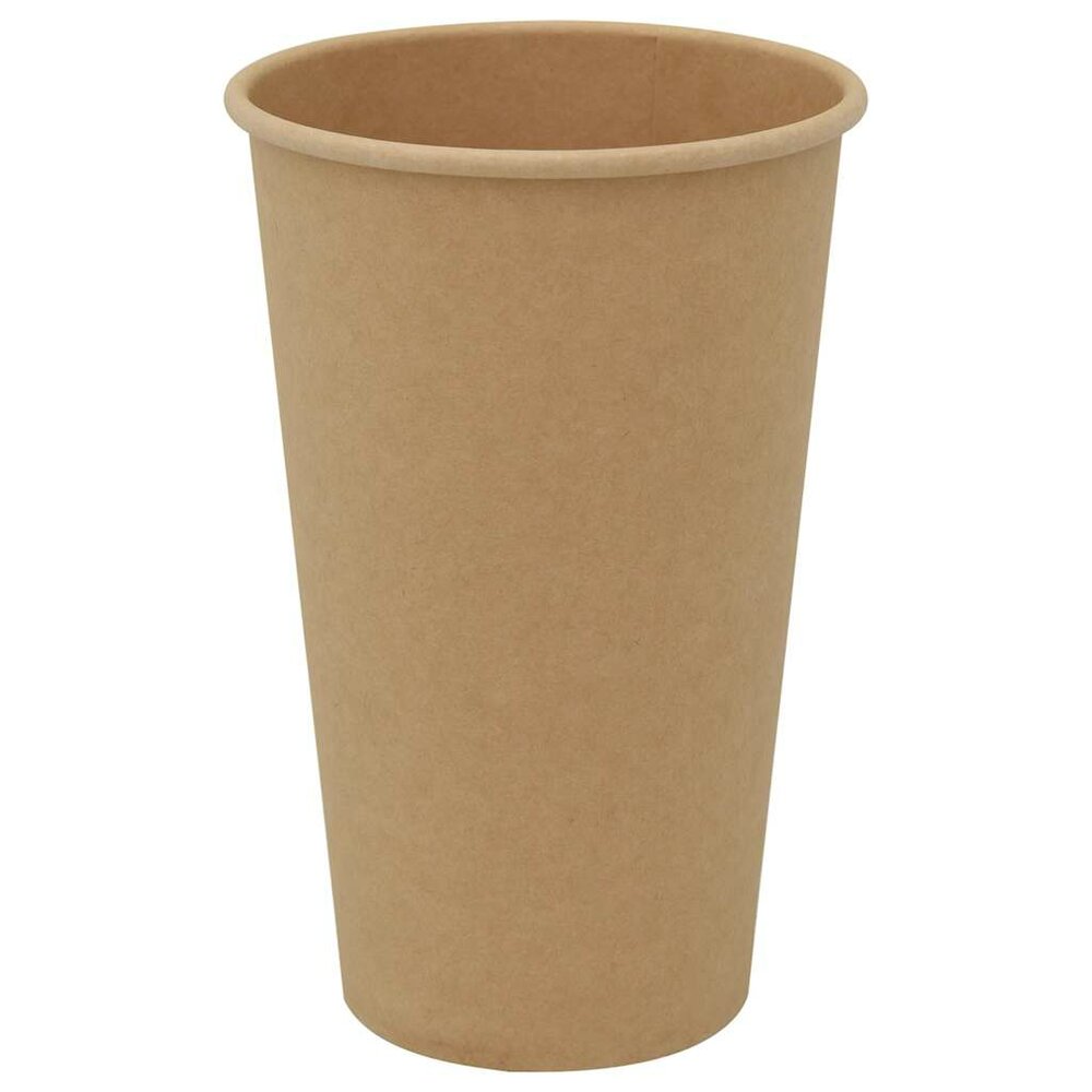 Papieren koffiekopjes 1000 st 16oz 400 ml bruin