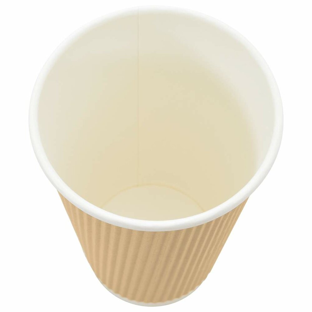 Papieren koffiekopjes 500 st 16oz 400 ml bruin