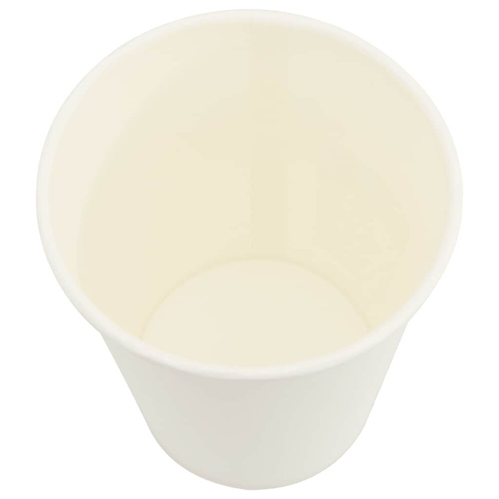 Papieren koffiekopjes 1000 st 8oz 200 ml wit