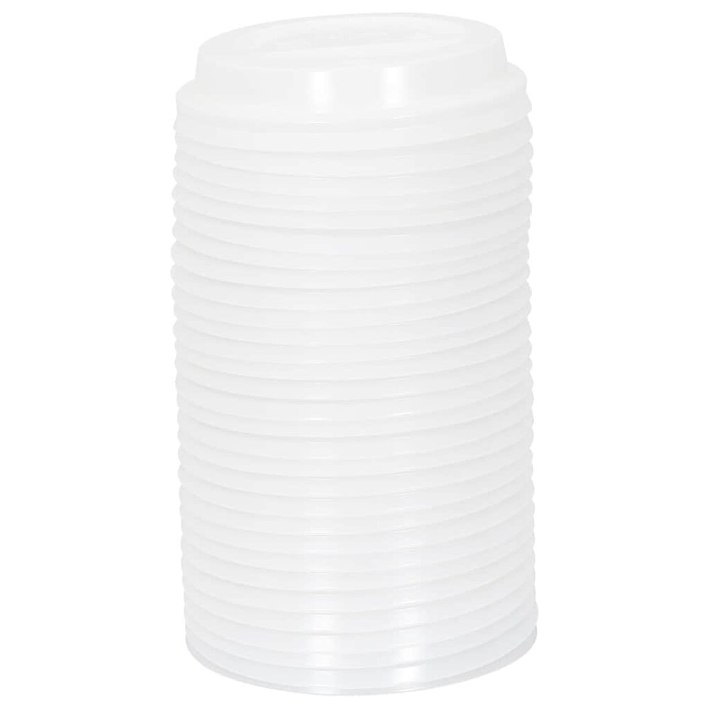 Papieren koffiebekerdeksels &Oslash;90mm 12oz en 16oz 1000st kunststof