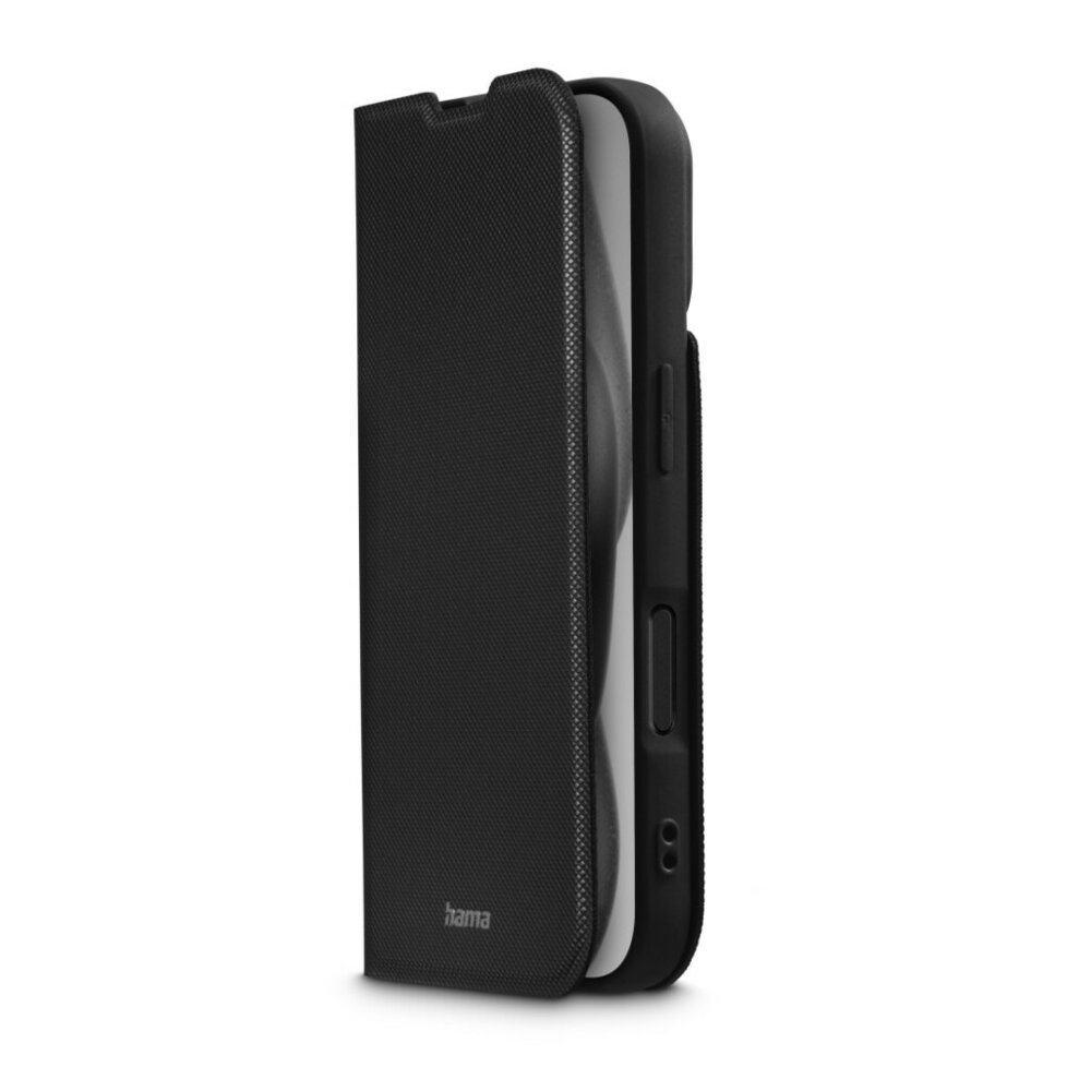 Hama Daily Protect Bookcase Voor Apple Iphone 16 Plus Zwart