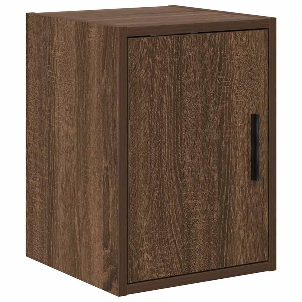 Garagekasten 6 st spaanplaat bruin eiken