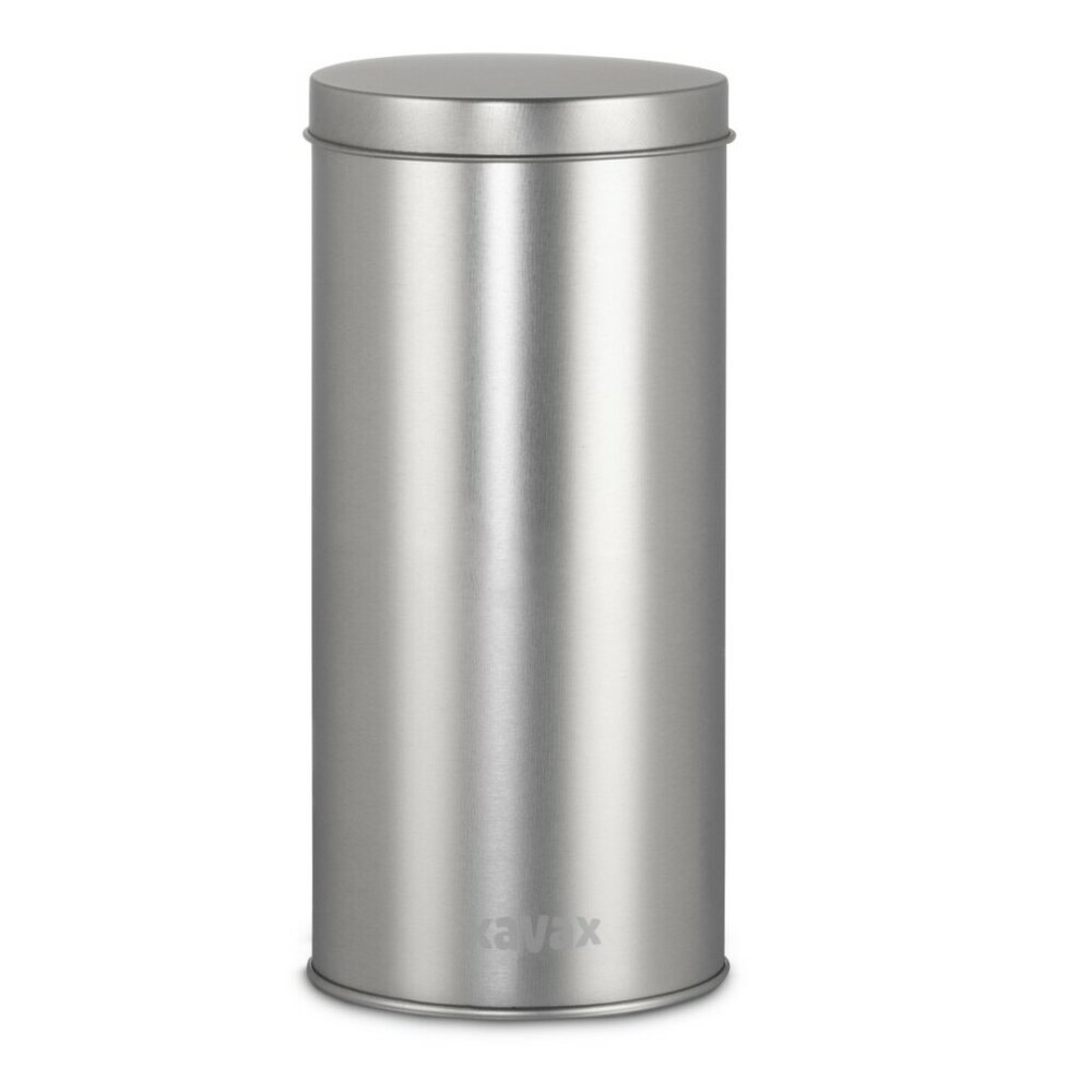 Xavax Koffiepad-Blik Voor Bewaren Van 20 Senseo-Pads Etc. Metaal Zilver