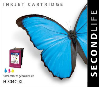 Kangaro Sl-11111478 Cartridge Secondlife Hp 304 Xl Color