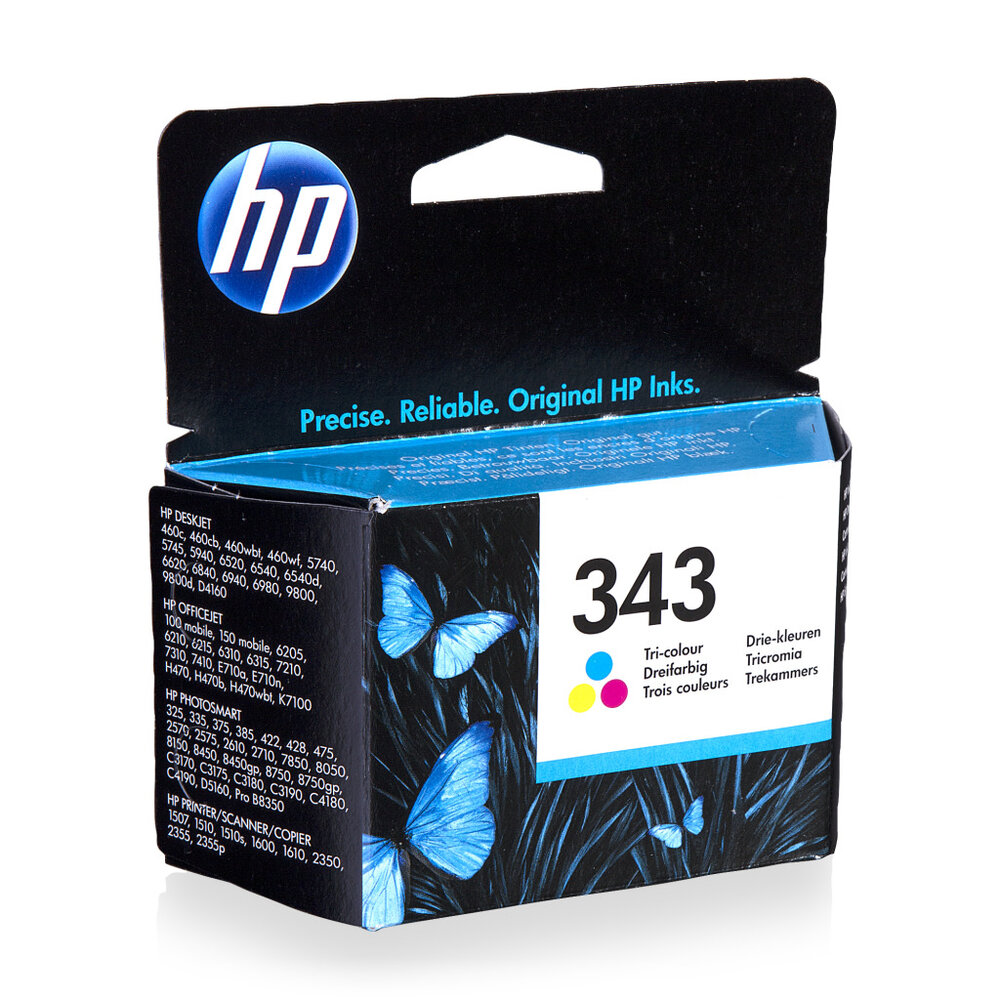 Hp 343 C8766E 7Ml Origineel Kleur N343