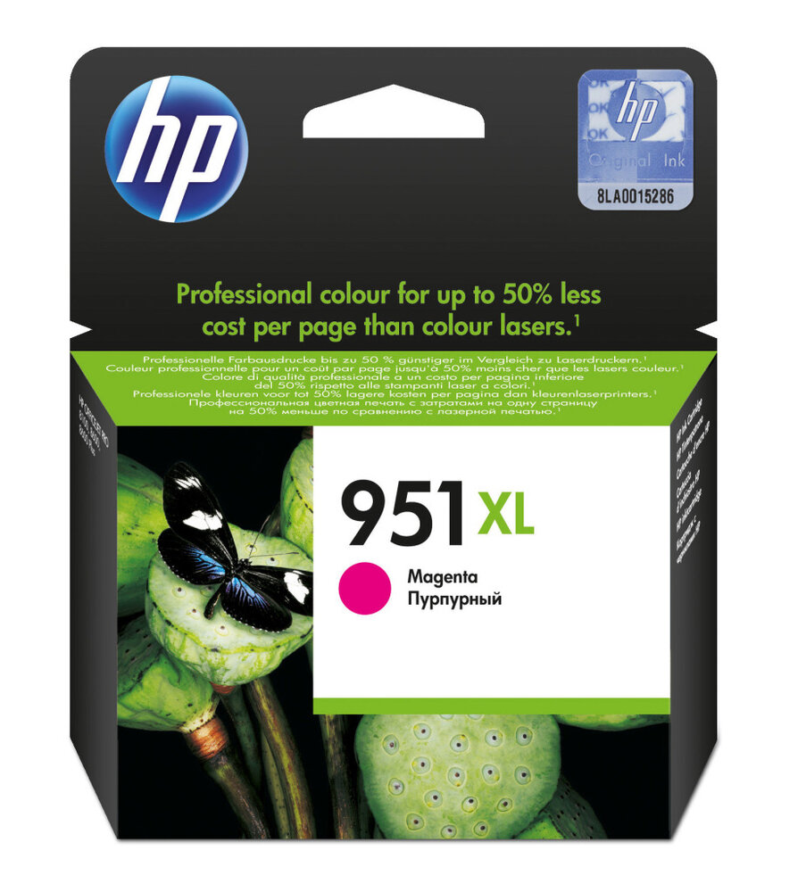 Hp Original Ink Cartridge Hp 951Xl (Cn047A) Magenta