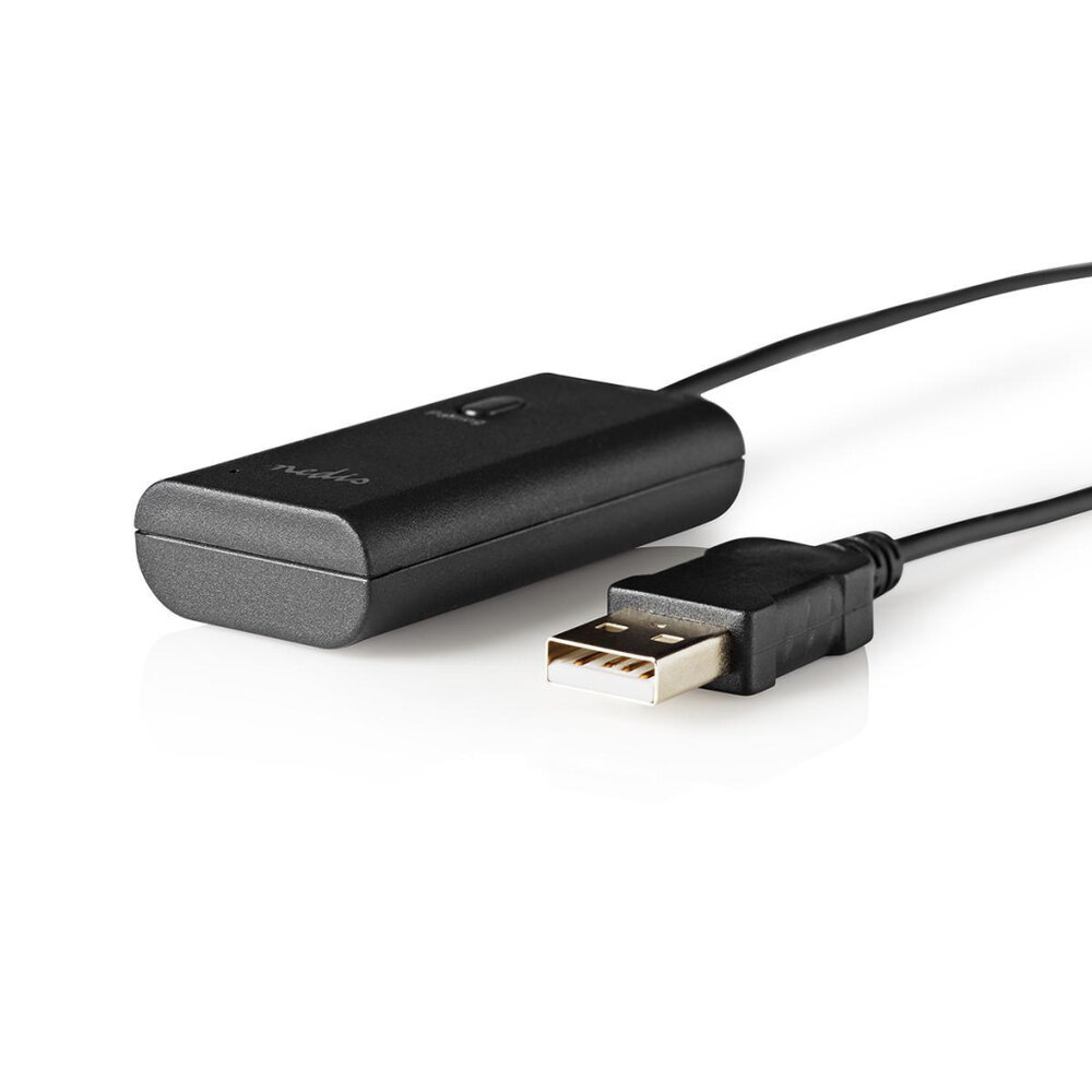 Nedis Bttr050Bk Draadloze Audiozender Bluetooth&reg; Maximaal 1 Hoofdtelefoon Zwart