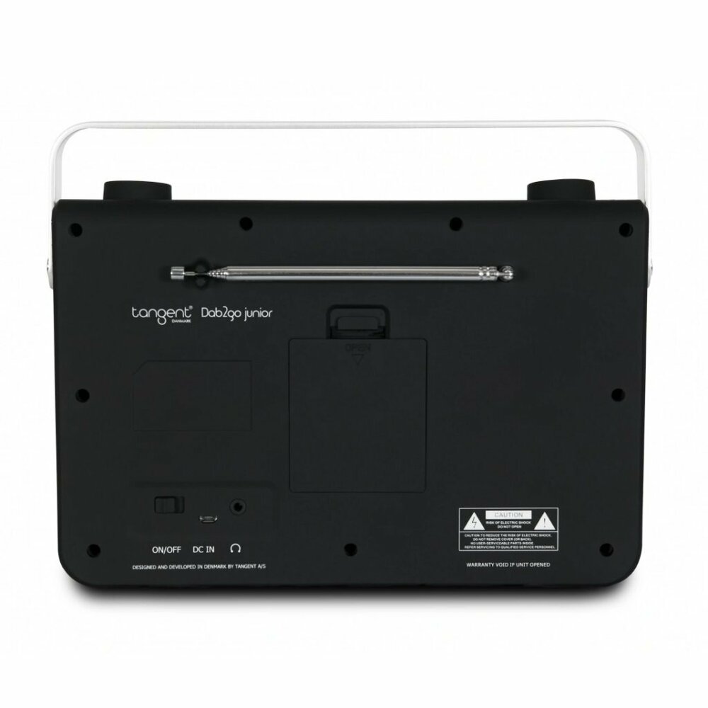 Tangent Dab2Go Junior Radio Zwart/Grijs